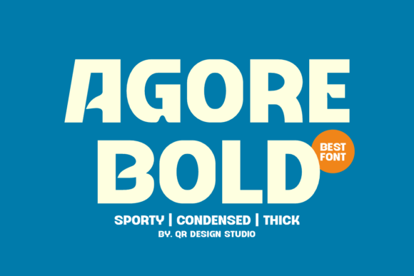 Agore Bold: A Typeface for Makers