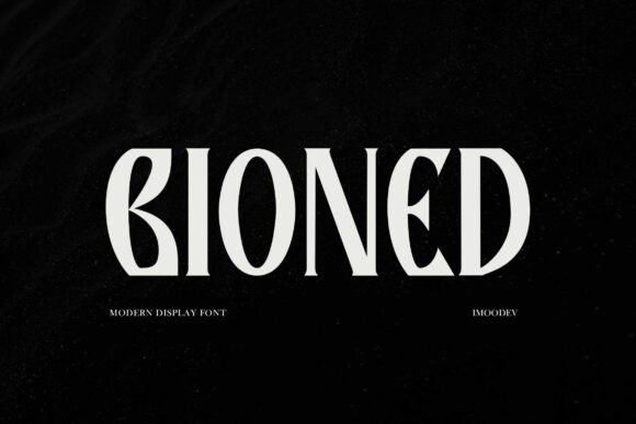 Bioned: The Serif Font for Bold Campaigns