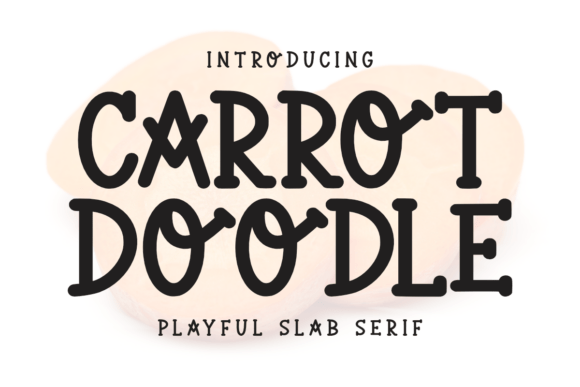 Carrot Doodle Font for Crafters