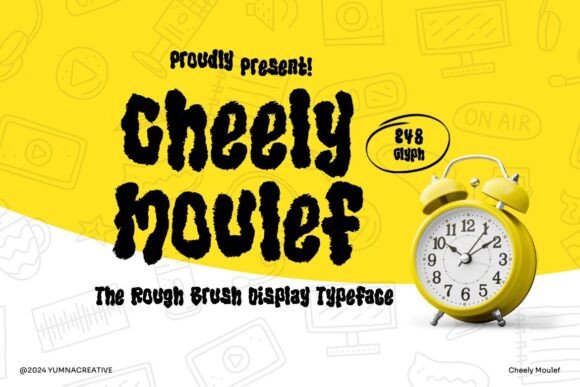Cheely Moulef: A Bold Display Font for Branding