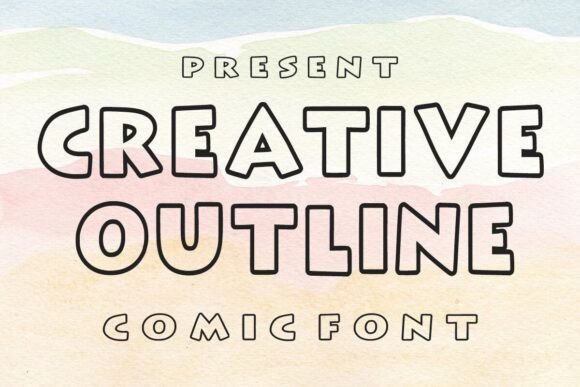 Creative Outline: A Friendly Display Font Review