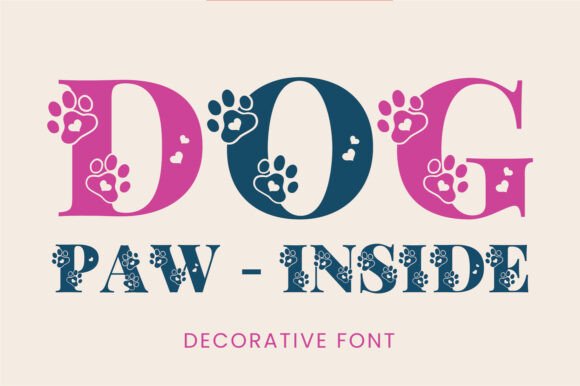 Designing with Dog Paw Inside: A Playful Typeface for Pet Brands