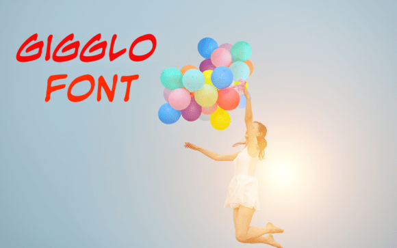 Gigglo: A Playful Sans Serif Font for Editors