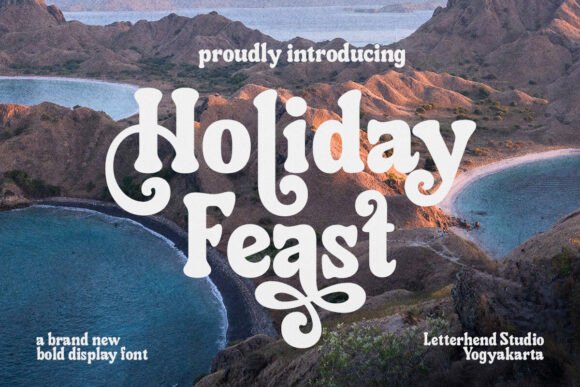 Holiday Feast Typeface for Festive Branding