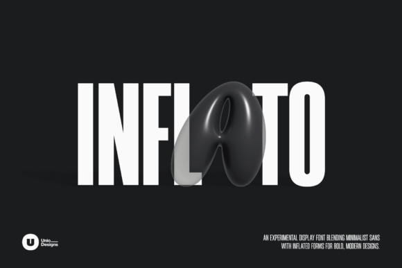 Inflato Font: Bold Type for Crafters