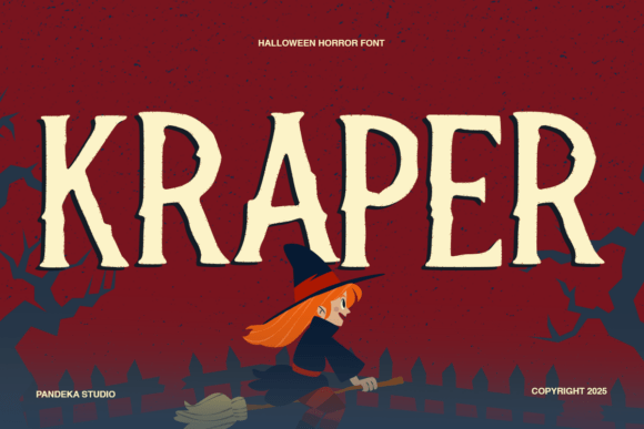 Kraper Font: A Spooky Serif for Editorial Design