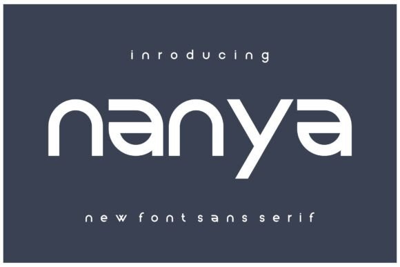Nanya: A Bold Sans Serif Font for Web Design