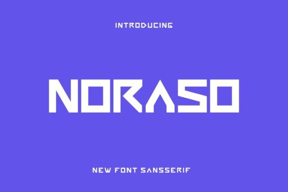 Noraso: The Bold Sans Serif Font for Marketers