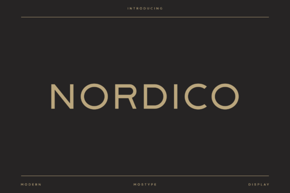Nordico: The Bold Sans Serif Font for Marketers