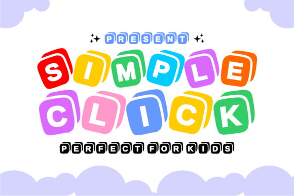 Simple Click: A Playful Typeface for Bold Branding