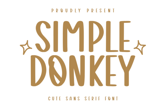 Simple Donkey Font: A Playful Sans Serif for Web Design